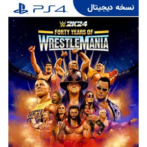 خرید اکانت قانونی WWE 2K24 40 Years of WrestleMania Edition