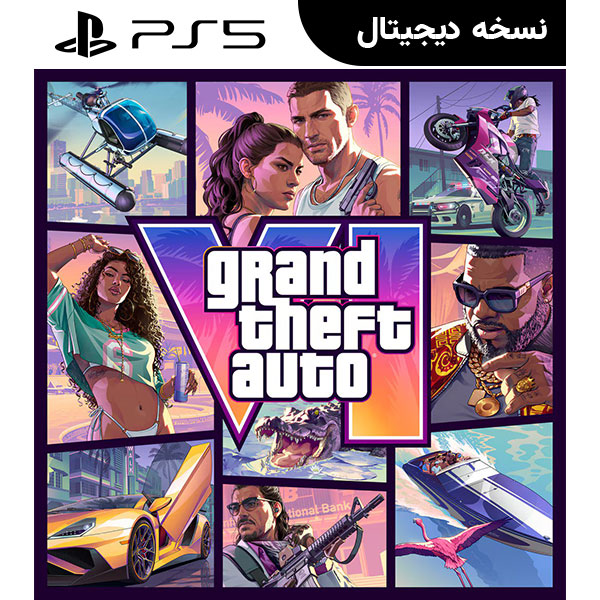 اکانت قانونی بازی Grand Theft Auto VI برای PS5
