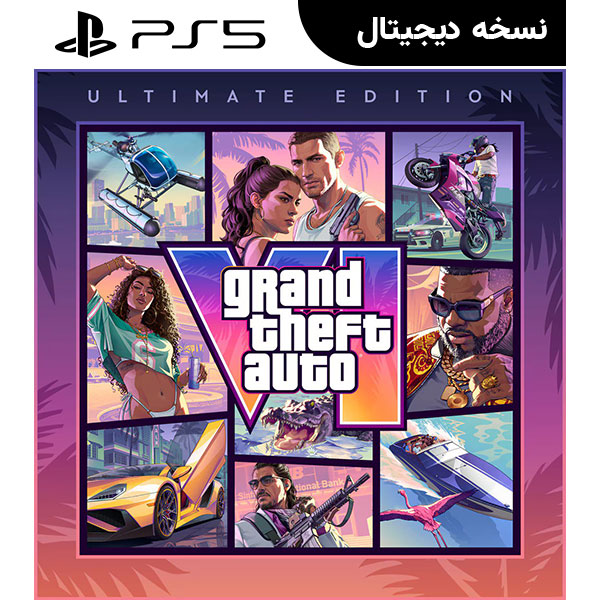 اکانت قانونی بازی Grand Theft Auto VI: Ultimate Edition برای PS5